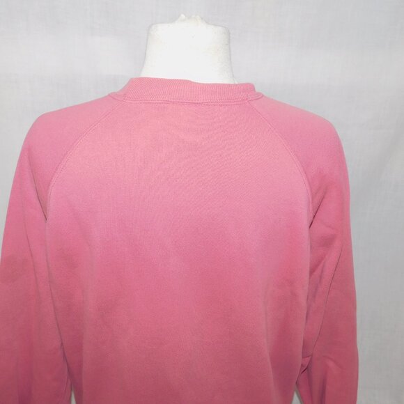 Vintage Womens XL Dusty Rose / Pink Girls Friendship Embroidered Sweatshirt - Picture 7 of 9
